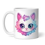 Casa si Gradina - Bucatarie si vesela - Cani si pahare - Cani si cesti - Cana alba personalizata, Pisica Emma, INOVATIX®. 330ml - Infinity.ro
