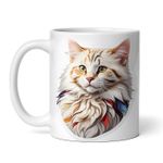 Casa si Gradina - Bucatarie si vesela - Cani si pahare - Cani si cesti - Cana alba personalizata, Pisica europeana, INOVATIX®. 330ml - Infinity.ro
