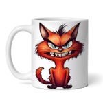 Casa si Gradina - Bucatarie si vesela - Cani si pahare - Cani si cesti - Cana alba personalizata, Pisica Gus, INOVATIX®. 330ml - Infinity.ro