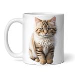 Casa si Gradina - Bucatarie si vesela - Cani si pahare - Cani si cesti - Cana alba personalizata, Pisica Manx, INOVATIX®. 330ml - Infinity.ro