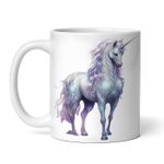 Casa si Gradina - Bucatarie si vesela - Cani si pahare - Cani si cesti - Cana alba personalizata, Unicornul  alb stralucitor, INOVATIX®. 330ml - Infinity.ro