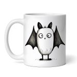 Casa si Gradina - Bucatarie si vesela - Cani si pahare - Cani si cesti - Cana alba personalizata, Vampirul cu aripi, INOVATIX®. 330ml - Infinity.ro