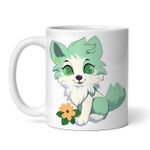 Casa si Gradina - Bucatarie si vesela - Cani si pahare - Cani si cesti - Cana alba personalizata, Vulpita Carola, INOVATIX®. 330ml - Infinity.ro