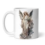 Casa si Gradina - Bucatarie si vesela - Cani si pahare - Cani si cesti - Cana alba personalizata, Ingerul inimilor frante, INOVATIX®. 330ml - Infinity.ro