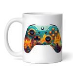 Casa si Gradina - Bucatarie si vesela - Cani si pahare - Cani si cesti - Cana alba personalizata, Joistick Xbox foc si gheata, INOVATIX®. 330ml - Infinity.ro