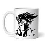 Casa si Gradina - Bucatarie si vesela - Cani si pahare - Cani si cesti - Cana alba personalizata, Kakashi Hatake Naruto Anime, INOVATIX®. 330ml - Infinity.ro