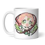 Casa si Gradina - Bucatarie si vesela - Cani si pahare - Cani si cesti - Cana alba personalizata, Kanroji Mitsuri Demon Slayer anime, INOVATIX®. 330ml - Infinity.ro