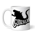 Casa si Gradina - Bucatarie si vesela - Cani si pahare - Cani si cesti - Cana alba personalizata, King of the Monsters Godzilla, INOVATIX®. 330ml - Infinity.ro