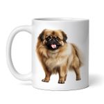 Casa si Gradina - Bucatarie si vesela - Cani si pahare - Cani si cesti - Cana alba personalizata, Pekingese, INOVATIX®. 330ml - Infinity.ro
