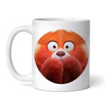 Casa si Gradina - Bucatarie si vesela - Cani si pahare - Cani si cesti - Cana alba personalizata, Turning Red Panda Mei uimit, INOVATIX®. 330ml - Infinity.ro