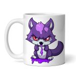Casa si Gradina - Bucatarie si vesela - Cani si pahare - Cani si cesti - Cana alba personalizata, Vulpita Devil, INOVATIX®. 330ml - Infinity.ro