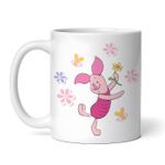 Casa si Gradina - Bucatarie si vesela - Cani si pahare - Cani si cesti - Cana alba personalizata, Winnie The Pooh Piglet, INOVATIX®. 330ml - Infinity.ro