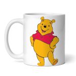 Casa si Gradina - Bucatarie si vesela - Cani si pahare - Cani si cesti - Cana alba personalizata, Winnie the pooh personaj Disney, INOVATIX®. 330ml - Infinity.ro