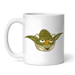 Casa si Gradina - Bucatarie si vesela - Cani si pahare - Cani si cesti - Cana alba personalizata, Yoda Angry birds, INOVATIX®. 330ml - Infinity.ro