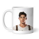 Casa si Gradina - Bucatarie si vesela - Cani si pahare - Cani si cesti - Cana alba personalizata, Yoo Ji, INOVATIX®. 330ml - Infinity.ro