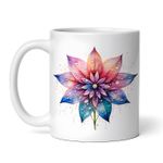 Casa si Gradina - Bucatarie si vesela - Cani si pahare - Cani si cesti - Cana alba personalizata, Invitatie Revelion Floare noua, INOVATIX®. 330ml - Infinity.ro