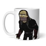Casa si Gradina - Bucatarie si vesela - Cani si pahare - Cani si cesti - Cana alba personalizata, Jaguar Rick and morty, INOVATIX®. 330ml - Infinity.ro
