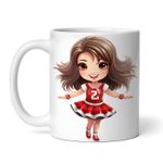 Casa si Gradina - Bucatarie si vesela - Cani si pahare - Cani si cesti - Cana alba personalizata, Papusa Belinda, INOVATIX®. 330ml - Infinity.ro