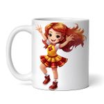 Casa si Gradina - Bucatarie si vesela - Cani si pahare - Cani si cesti - Cana alba personalizata, Papusa Ciufy, INOVATIX®. 330ml - Infinity.ro