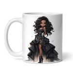 Casa si Gradina - Bucatarie si vesela - Cani si pahare - Cani si cesti - Cana alba personalizata, Papusa demon Ally, INOVATIX®. 330ml - Infinity.ro