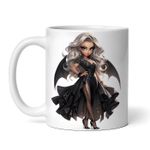 Casa si Gradina - Bucatarie si vesela - Cani si pahare - Cani si cesti - Cana alba personalizata, Papusa demon Anda, INOVATIX®. 330ml - Infinity.ro