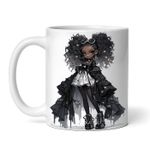 Casa si Gradina - Bucatarie si vesela - Cani si pahare - Cani si cesti - Cana alba personalizata, Papusa demon Casilda, INOVATIX®. 330ml - Infinity.ro