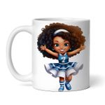 Casa si Gradina - Bucatarie si vesela - Cani si pahare - Cani si cesti - Cana alba personalizata, Papusa Janet, INOVATIX®. 330ml - Infinity.ro