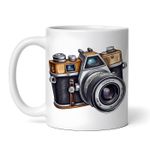 Casa si Gradina - Bucatarie si vesela - Cani si pahare - Cani si cesti - Cana alba personalizata, Aparat fotografic antic, INOVATIX®. 330ml - Infinity.ro