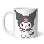 Casa si Gradina - Bucatarie si vesela - Cani si pahare - Cani si cesti - Cana alba personalizata, My Melody Kuromi furioasa, INOVATIX®. 330ml - Infinity.ro