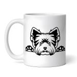 Casa si Gradina - Bucatarie si vesela - Cani si pahare - Cani si cesti - Cana alba personalizata, Yorkshire Terrier rasa caine, INOVATIX®. 330ml - Infinity.ro