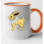 Casa si Gradina - Bucatarie si vesela - Cani si pahare - Cani si cesti - Cana maner portocaliu personalizata Gyarados, INOVATIX®. 330ml - Infinity.ro