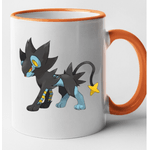 Casa si Gradina - Bucatarie si vesela - Cani si pahare - Cani si cesti - Cana maner portocaliu personalizata Entei, INOVATIX®. 330ml - Infinity.ro