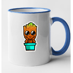 Casa si Gradina - Bucatarie si vesela - Cani si pahare - Cani si cesti - Cana maner albastru personalizata Fortnite - Grootling Emoji, INOVATIX®. 330ml - Infinity.ro