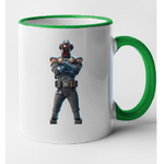 Casa si Gradina - Bucatarie si vesela - Cani si pahare - Cani si cesti - Cana maner verde personalizata Fortnite - The Visitor, INOVATIX®. 330ml - Infinity.ro