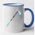 Casa si Gradina - Bucatarie si vesela - Cani si pahare - Cani si cesti - Cana maner albastru personalizata Fortnite - Frostbite Cane Pickaxe, INOVATIX®. 330ml - Infinity.ro