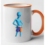 Casa si Gradina - Bucatarie si vesela - Cani si pahare - Cani si cesti - Cana maner portocaliu personalizata Fortnite - Human Bill, INOVATIX®. 330ml - Infinity.ro