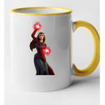 Casa si Gradina - Bucatarie si vesela - Cani si pahare - Cani si cesti - Cana maner galben personalizata Fortnite - Scarlet Witch, INOVATIX®. 330ml - Infinity.ro