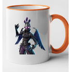 Casa si Gradina - Bucatarie si vesela - Cani si pahare - Cani si cesti - Cana maner portocaliu personalizata Fortnite - Ravage, INOVATIX®. 330ml - Infinity.ro