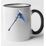 Casa si Gradina - Bucatarie si vesela - Cani si pahare - Cani si cesti - Cana maner negru personalizata Fortnite - Glacial Slasher Pickaxe, INOVATIX®. 330ml - Infinity.ro