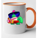 Casa si Gradina - Bucatarie si vesela - Cani si pahare - Cani si cesti - Cana maner portocaliu personalizata Brawl Star - Buzz, INOVATIX®. 330ml - Infinity.ro