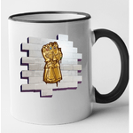 Casa si Gradina - Bucatarie si vesela - Cani si pahare - Cani si cesti - Cana maner negru personalizata Fortnite - Infinity Gauntlet Thanos Spray, INOVATIX®. 330ml - Infinity.ro