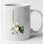 Casa si Gradina - Bucatarie si vesela - Cani si pahare - Cani si cesti - Cana alba personalizata Croagunk, INOVATIX®. 330ml - Infinity.ro