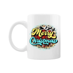 Casa si Gradina - Bucatarie si vesela - Cani si pahare - Cani si cesti - Cana alba personalizata "Merry-Christmas", INOVATIX®. 330ml - Infinity.ro