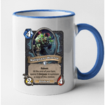 Casa si Gradina - Bucatarie si vesela - Cani si pahare - Cani si cesti - Cana maner albastru personalizata HearthStone - Malignant Horror, INOVATIX®. 330ml - Infinity.ro