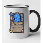 Casa si Gradina - Bucatarie si vesela - Cani si pahare - Cani si cesti - Cana maner negru personalizata HearthStone - Arcane Wyrm, INOVATIX®. 330ml - Infinity.ro