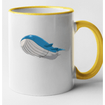 Casa si Gradina - Bucatarie si vesela - Cani si pahare - Cani si cesti - Cana maner galben personalizata Bellibolt, INOVATIX®. 330ml - Infinity.ro