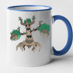 Casa si Gradina - Bucatarie si vesela - Cani si pahare - Cani si cesti - Cana maner albastru personalizata Amoonguss, INOVATIX®. 330ml - Infinity.ro