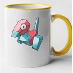 Casa si Gradina - Bucatarie si vesela - Cani si pahare - Cani si cesti - Cana maner galben personalizata Arcanine, INOVATIX®. 330ml - Infinity.ro