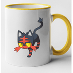 Casa si Gradina - Bucatarie si vesela - Cani si pahare - Cani si cesti - Cana maner galben personalizata Mudkip, INOVATIX®. 330ml - Infinity.ro