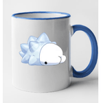 Casa si Gradina - Bucatarie si vesela - Cani si pahare - Cani si cesti - Cana maner albastru personalizata Lapras, INOVATIX®. 330ml - Infinity.ro